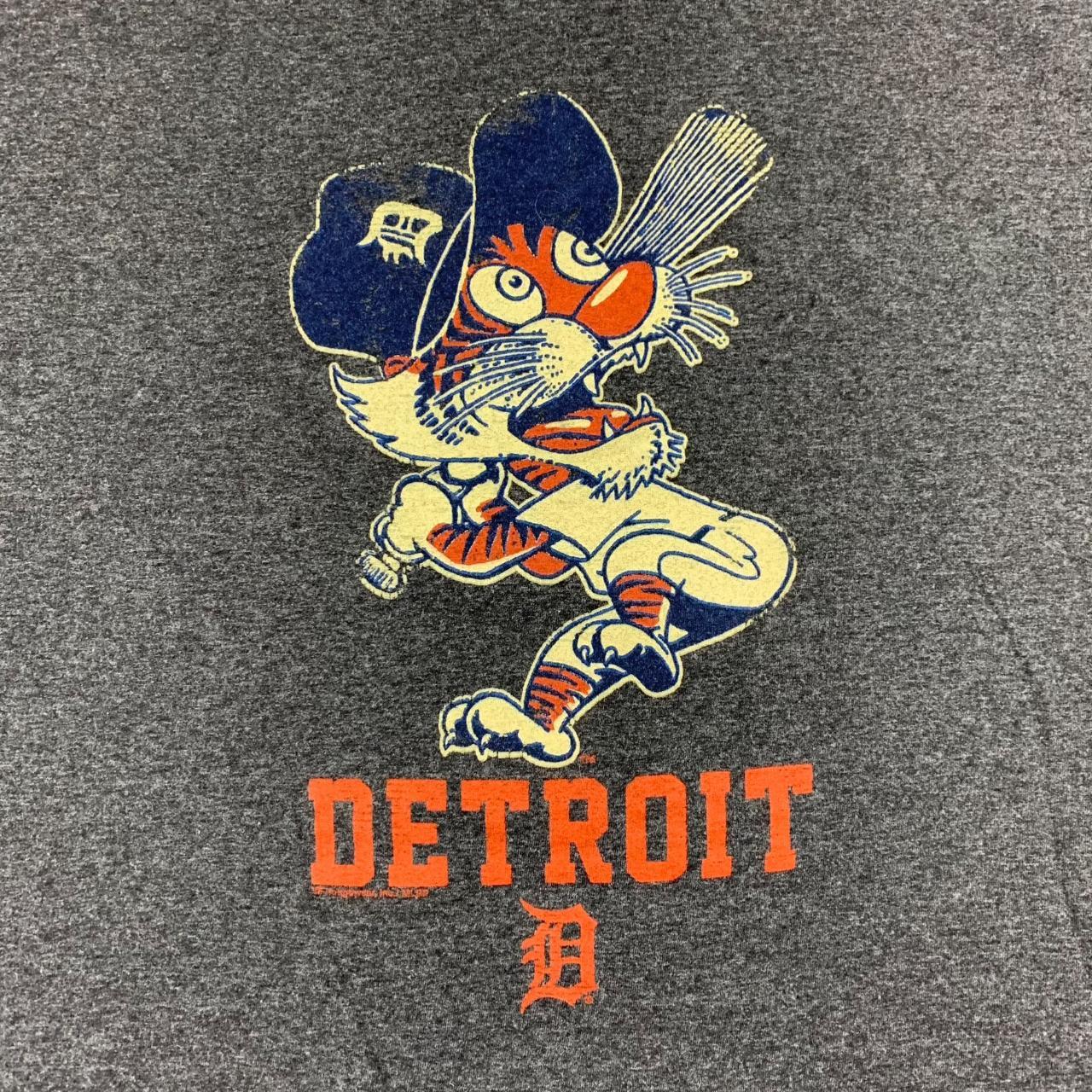 Detroit Tigers gray authenticated MLB jersey size L - Depop