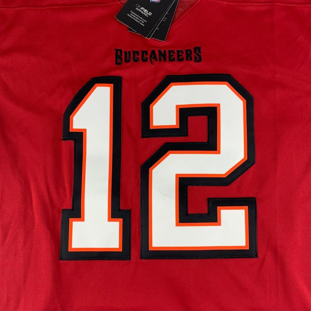 NFL Tampa Bay Buccaneers (Tom Brady) Men's Game Jersey. Nike LU