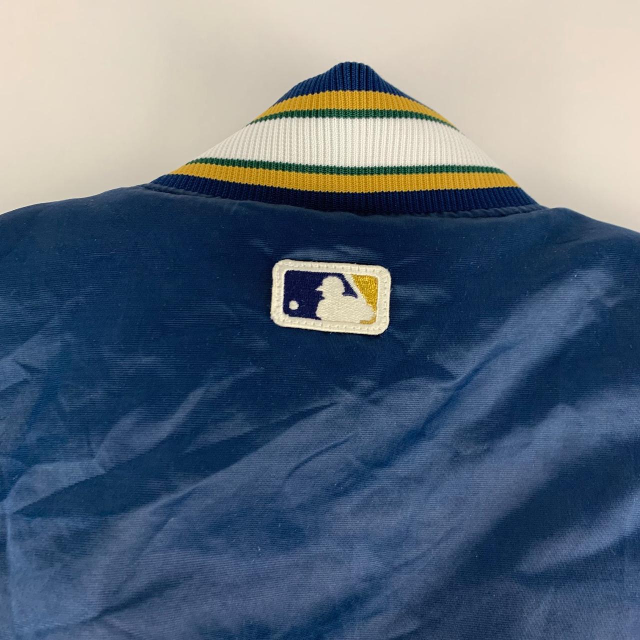 Vintage 90s Milwaukee Brewers Starter Jersey PLEASE - Depop