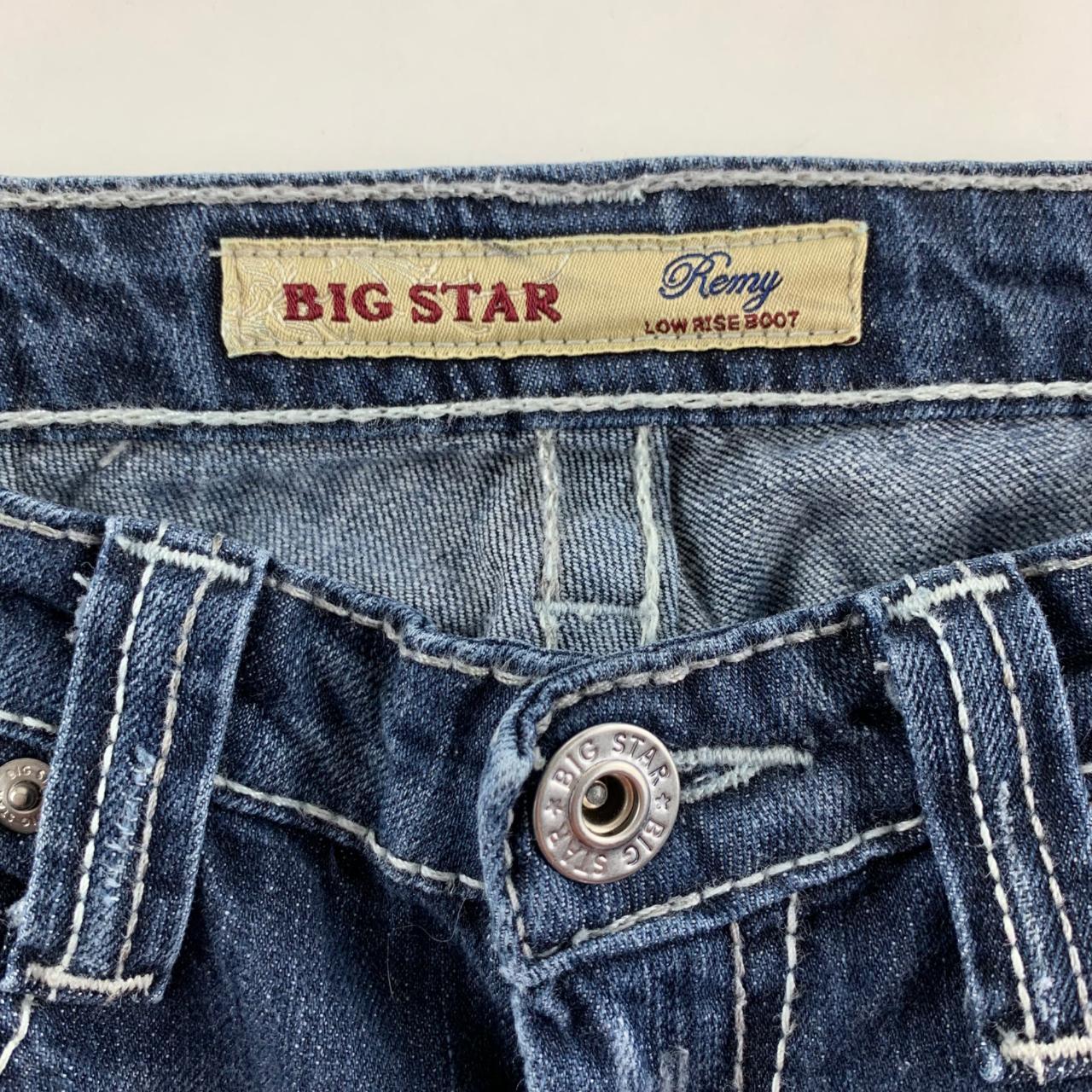 Big star remy outlet low rise bootcut jeans