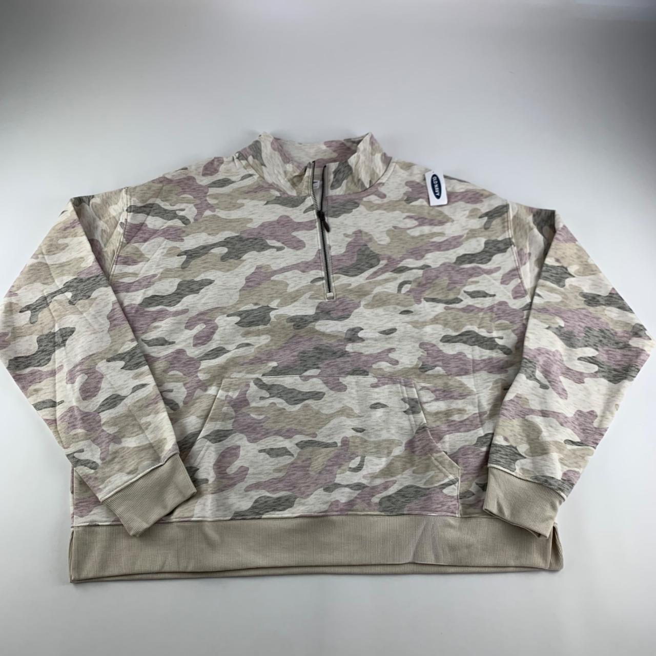 Old navy discount pink camo sweatshirt