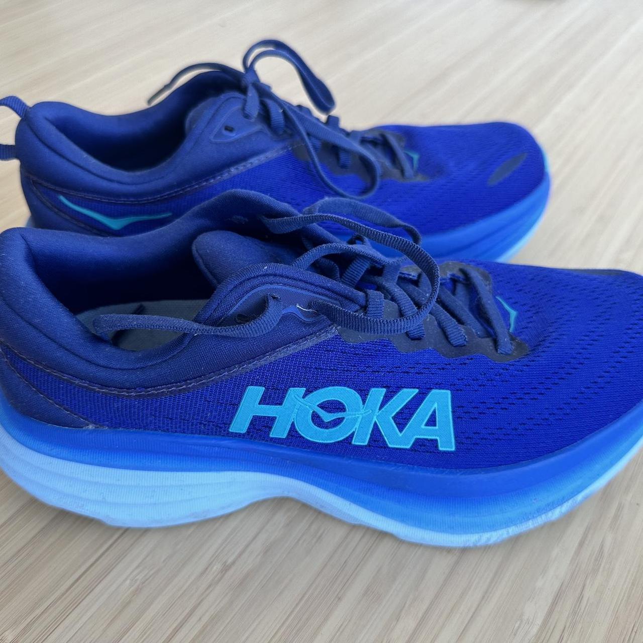 HOKA Bondi 8 Running Shoes Used once realised they... Depop