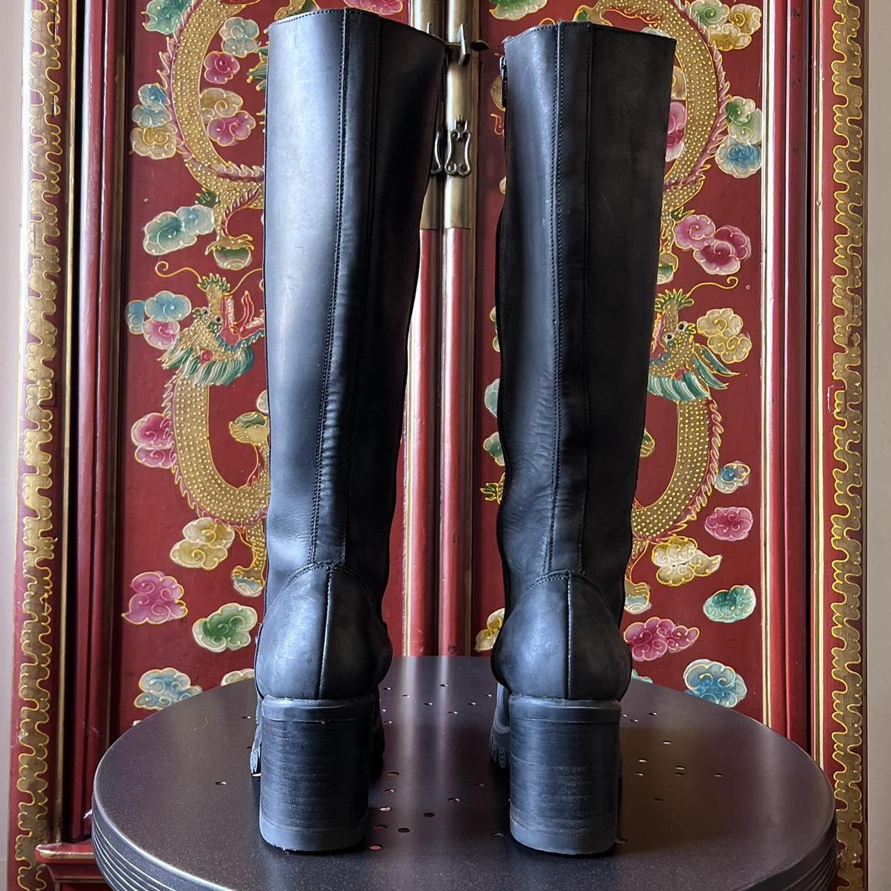 靴 90s-00s COMME CA DU MODE Leather Boots 90s-00s COMME CA DU MODE Leather Boots