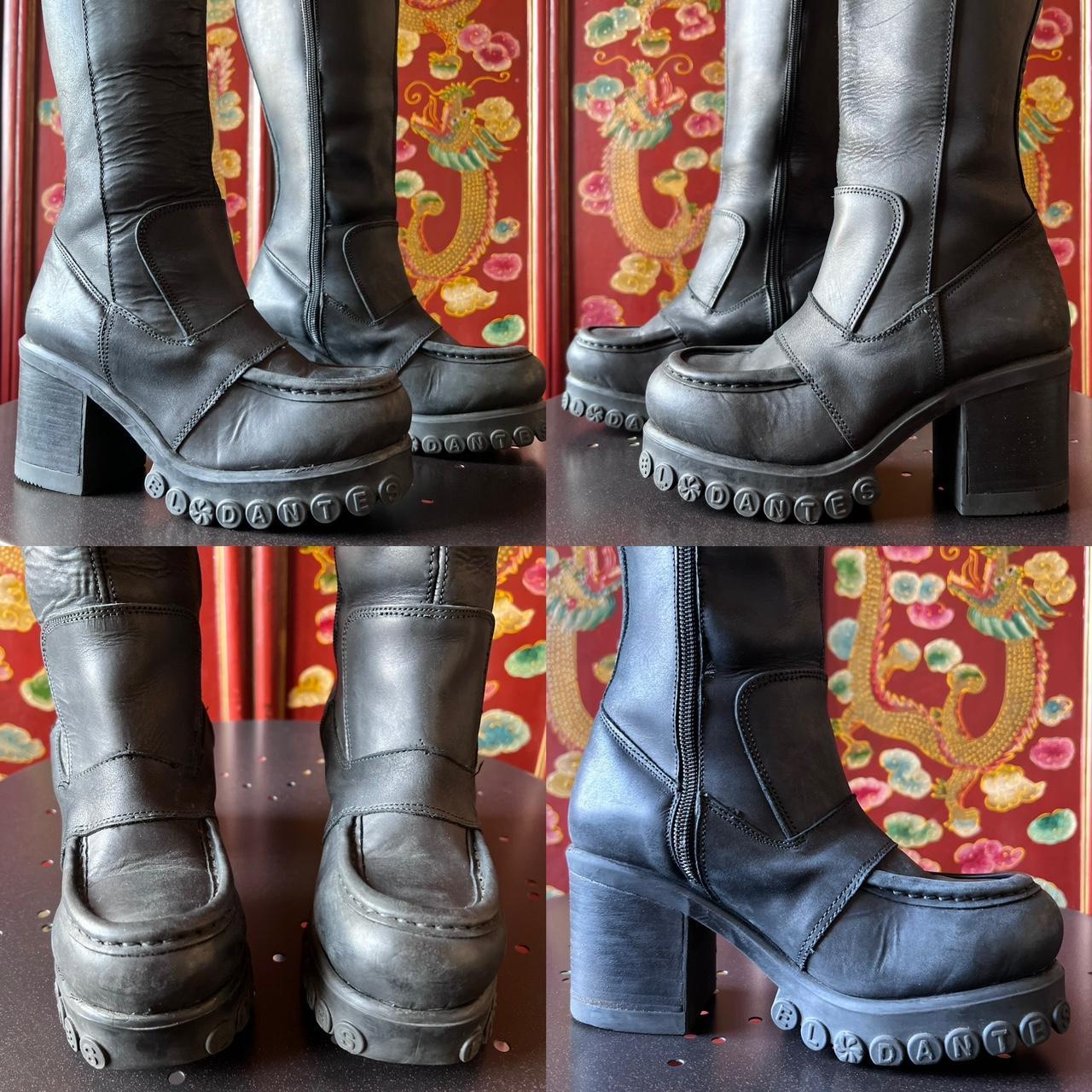 靴 90s-00s COMME CA DU MODE Leather Boots 90s-00s COMME CA DU MODE Leather Boots