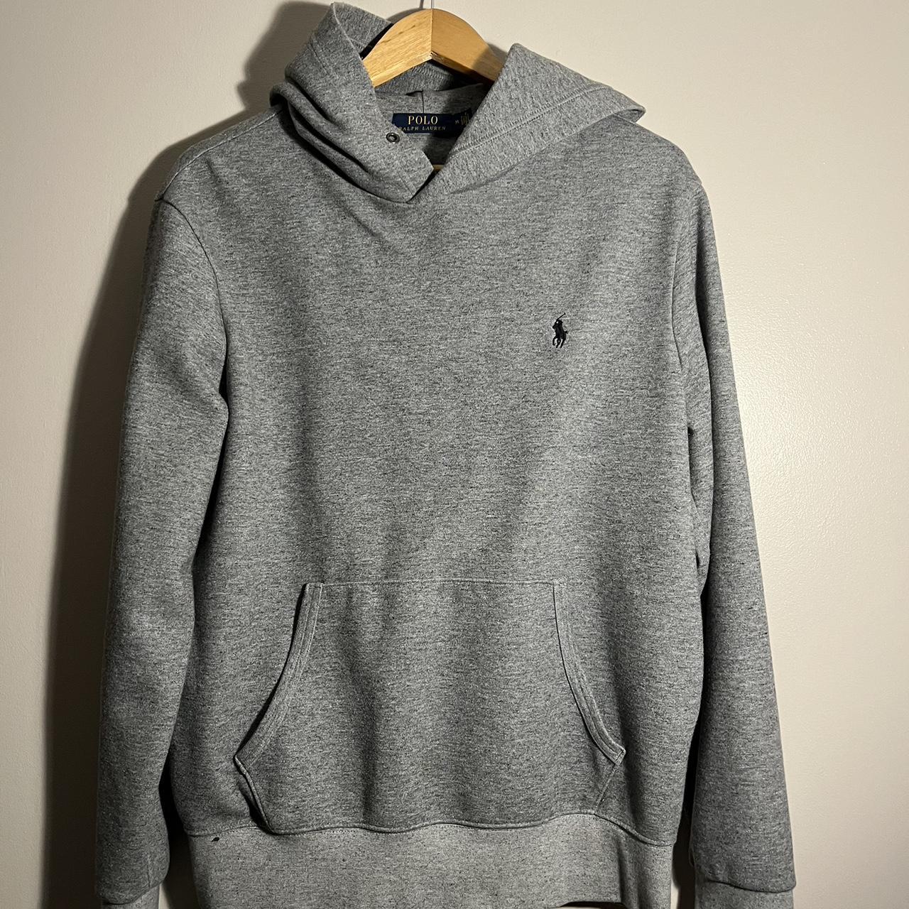 Polo Ralph Lauren Men's Grey Hoodie | Depop