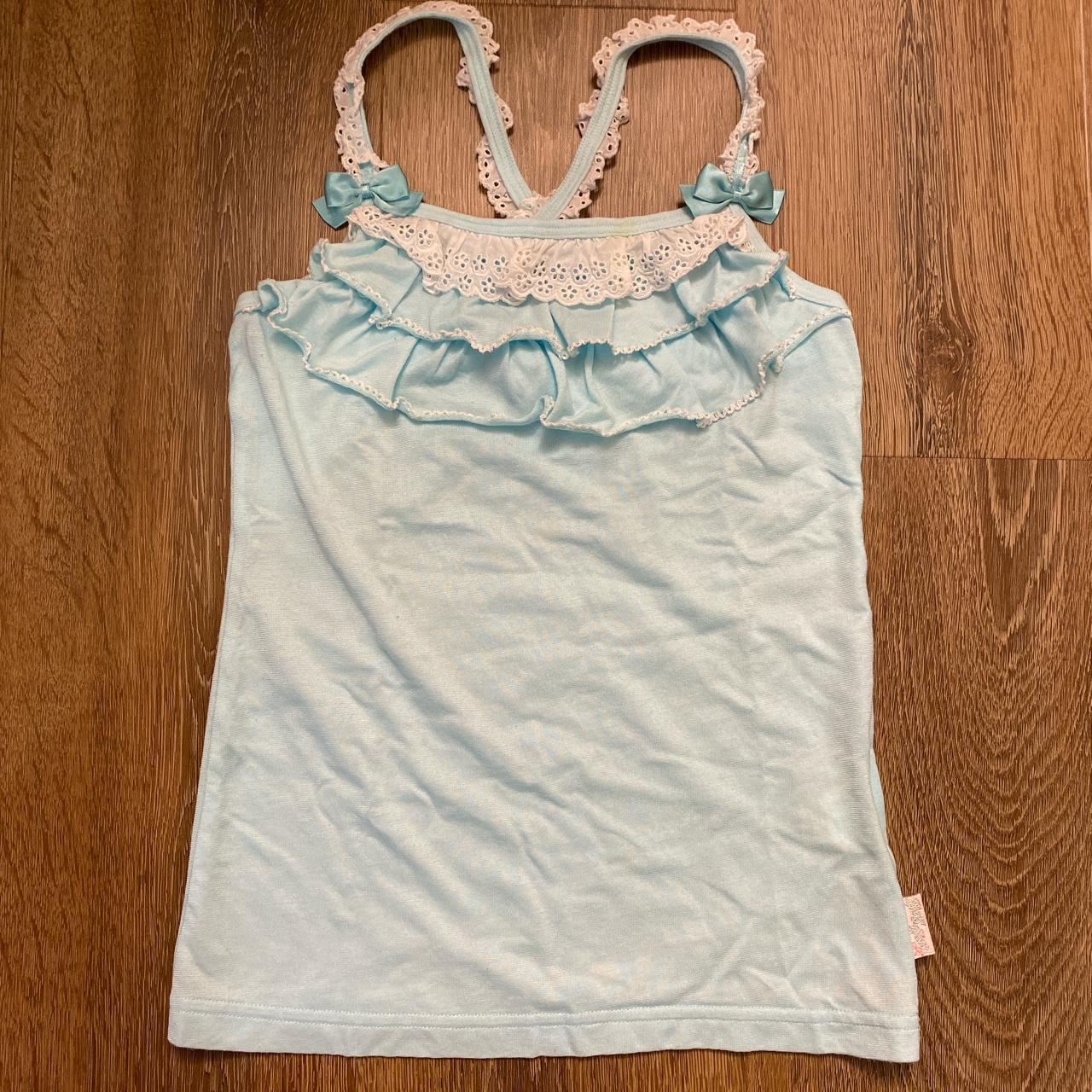 🎀 FOR SALE - mezzo piano pastel baby blue girly... - Depop