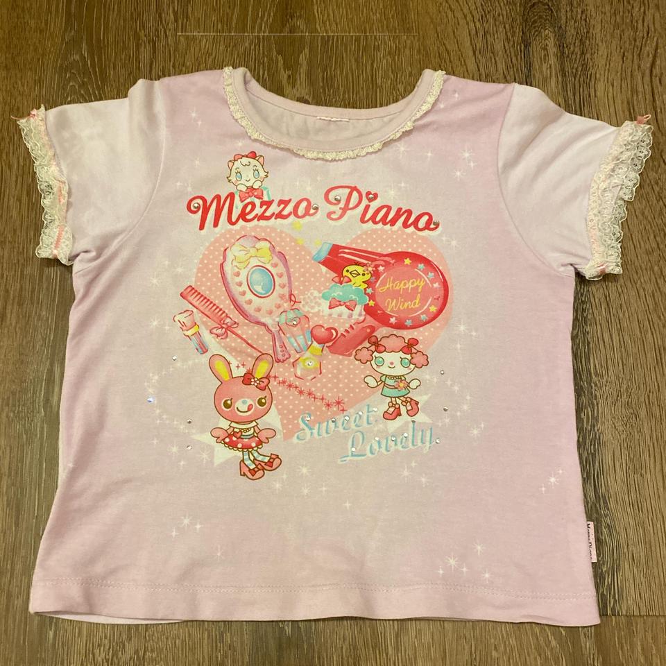 🎀 FOR SALE - mezzo piano rainbow shirt 🎀 ✓ | Depop