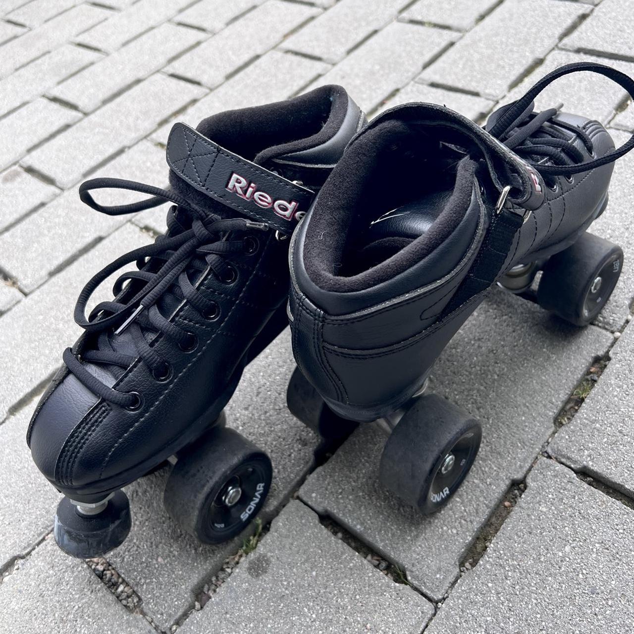 Riedell R3 outdoor roller skates. comes with... Depop