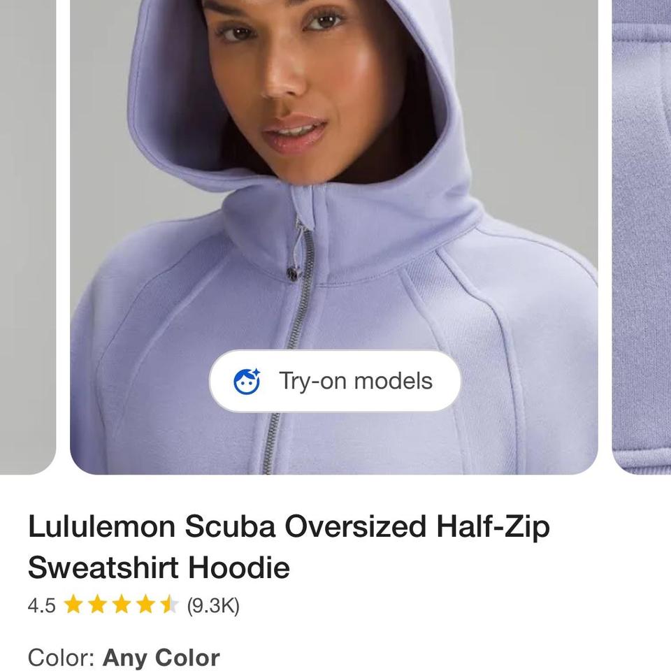 Lululemon half zip size XS/S Worn a couple - Depop