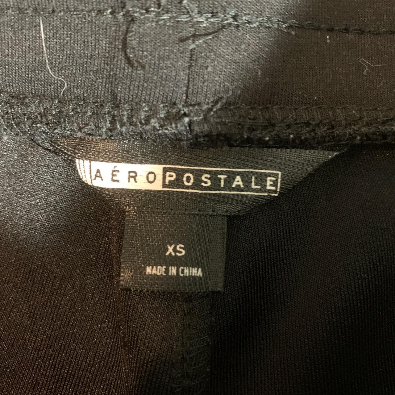 Aeropostale Men's Black Joggers-tracksuits | Depop