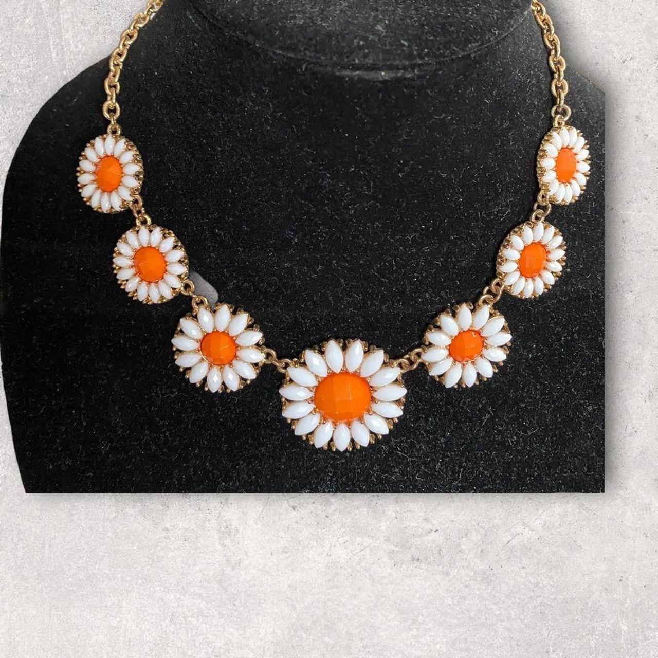 Charming Charlie Women's Orange and White Jewellery (4)