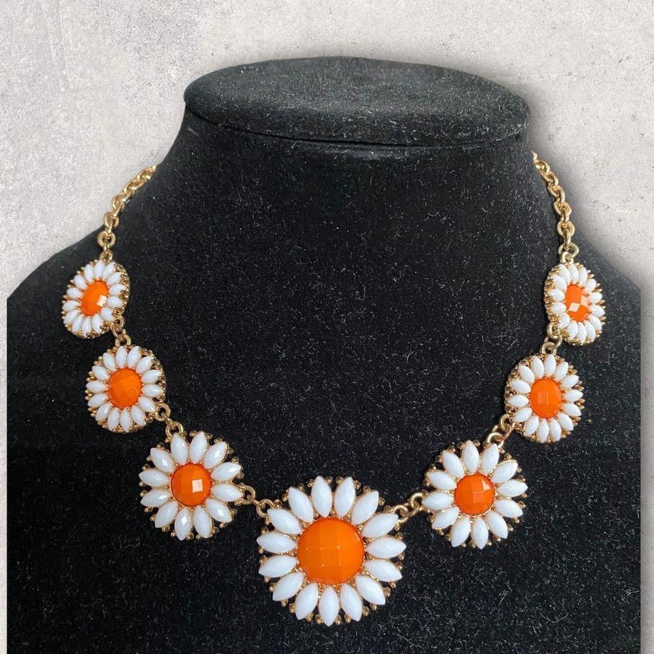 Charming Charlie Women's Orange and White Jewellery (2)