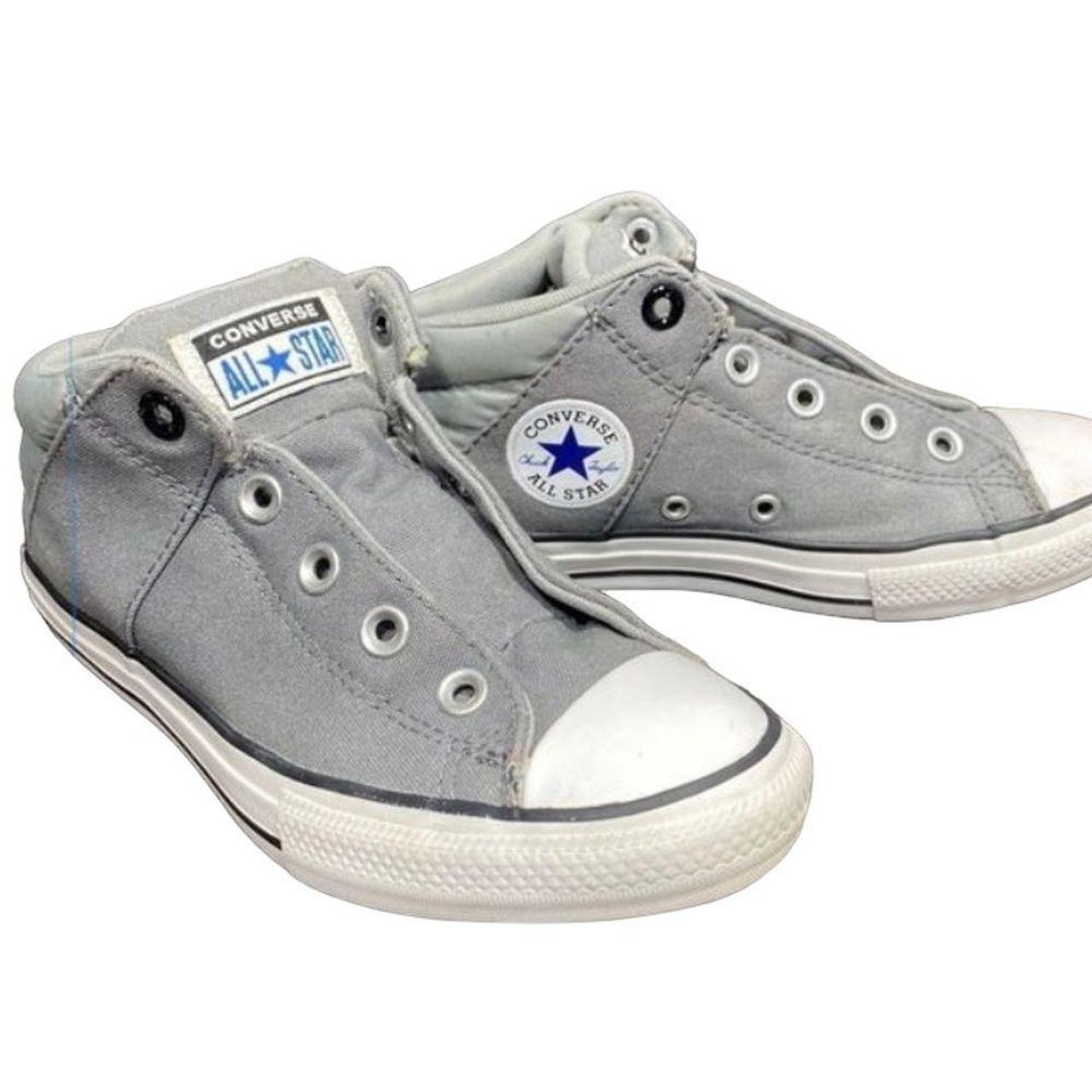 Grey converse outlet size 3