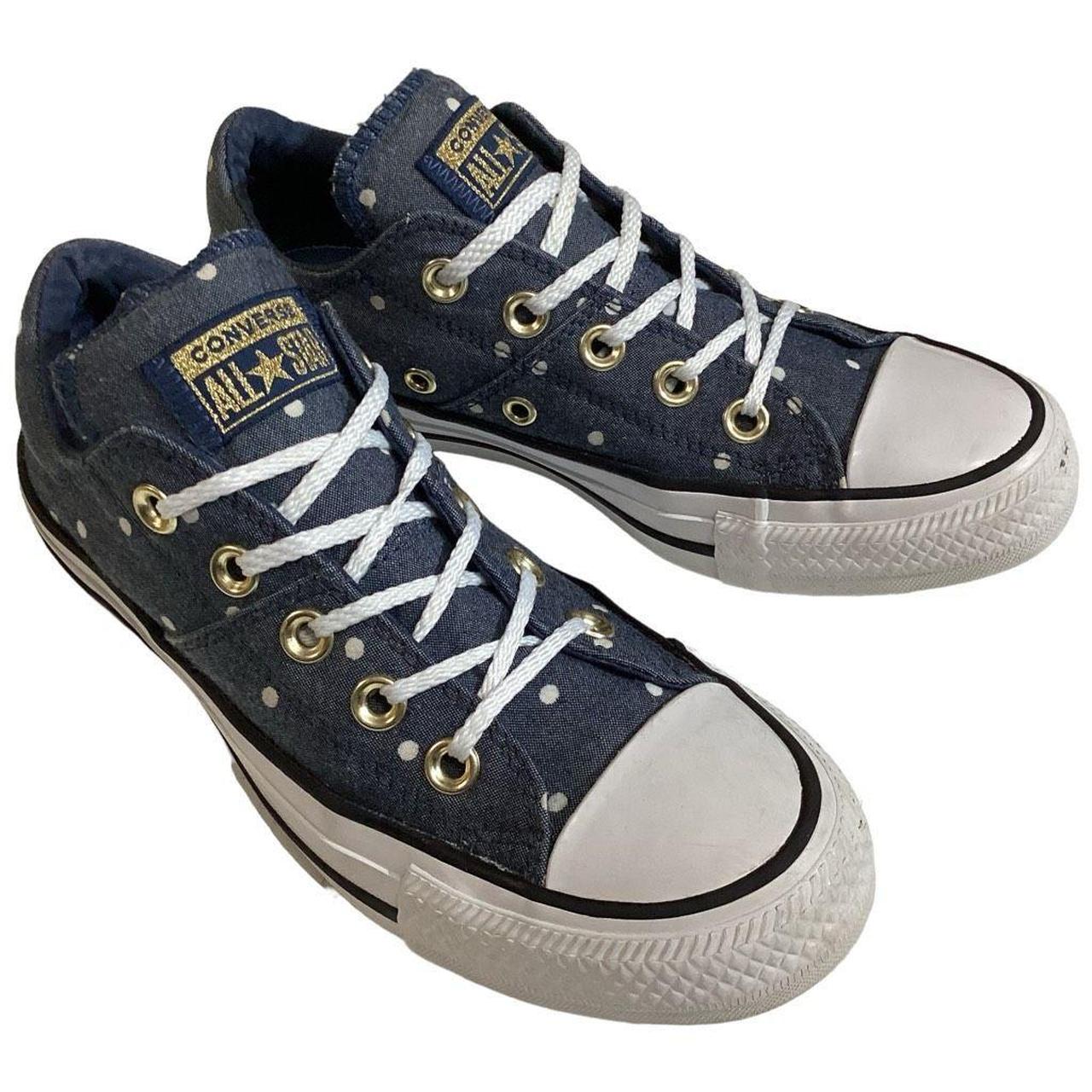 Converse All Star Madison Oxford Blue Canvas Polka