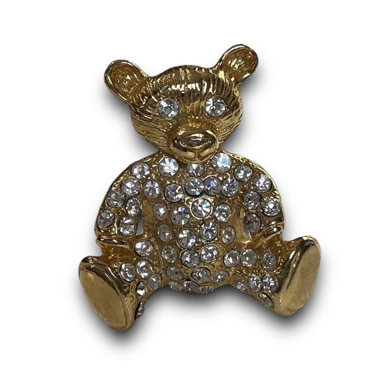 Vintage Teddy Bear Figural Brooch Pin 2024