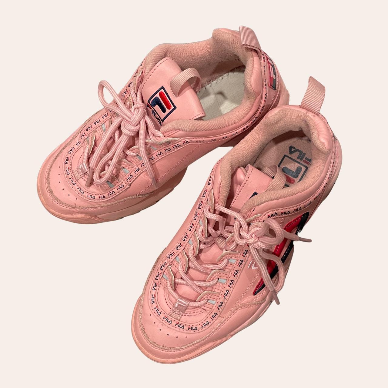 Fila raptor deals pink