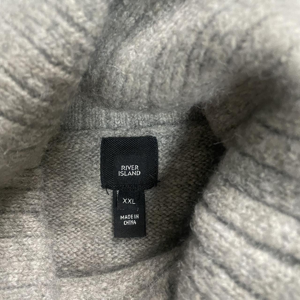 RIVER ISLAND TURTLE NECK KNIT JUMPER Mens - Depop