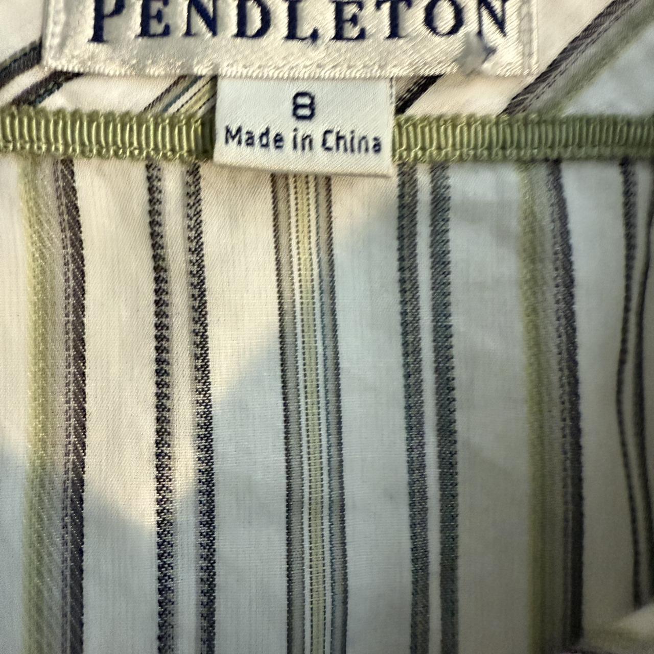 Pendleton Women's Top - Multi/White - 8 – Pendlet… - image 5