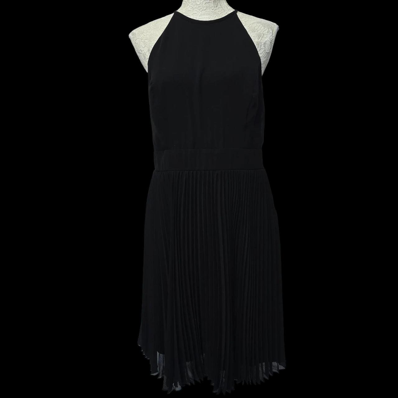 Women s Debenhams Black Pleated A Line Dress UK. Depop