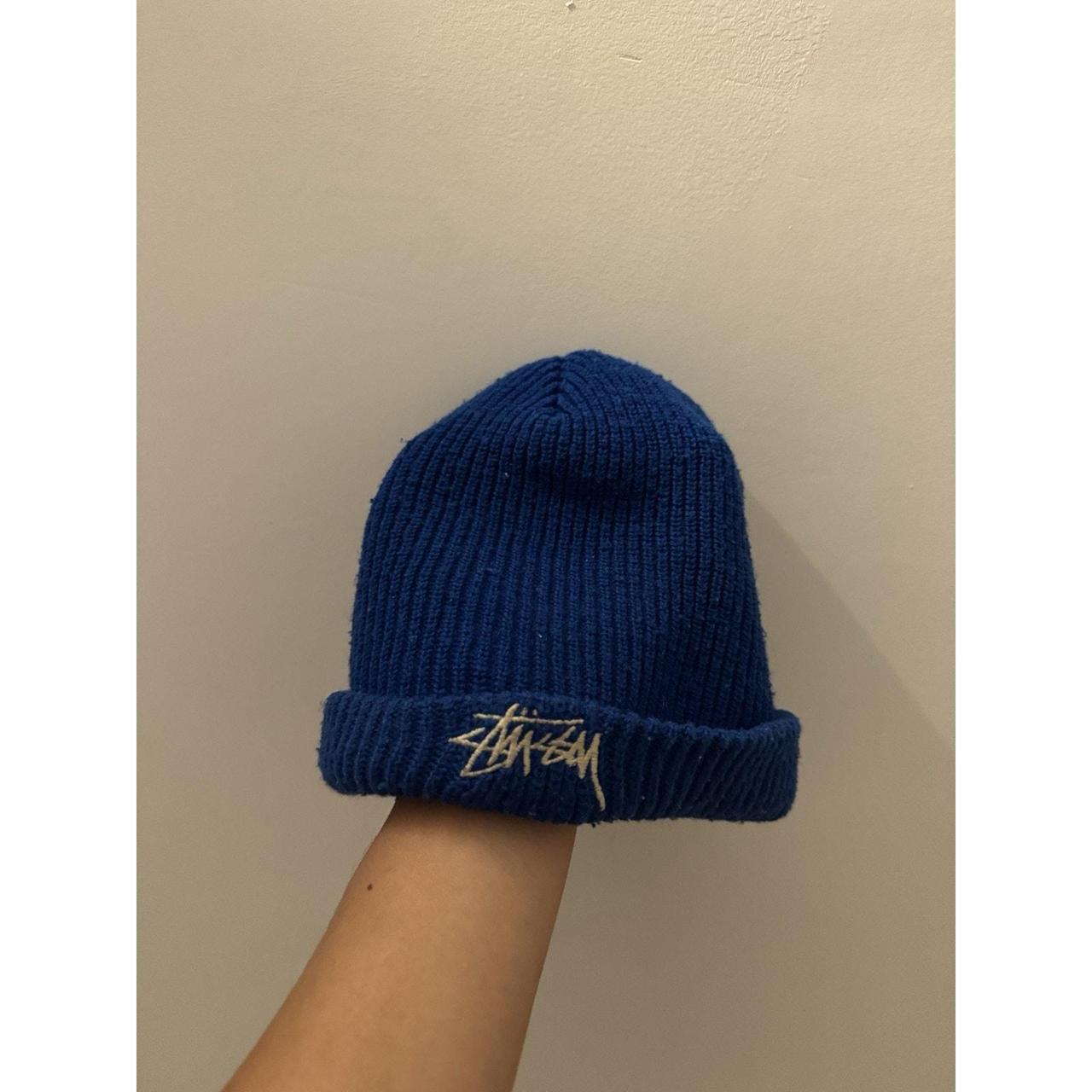 帽子 Stussy WORKGEAR SPRAY Cuff Beanie Navy Workgear Spray Cuff Beanie - Navy – Feature