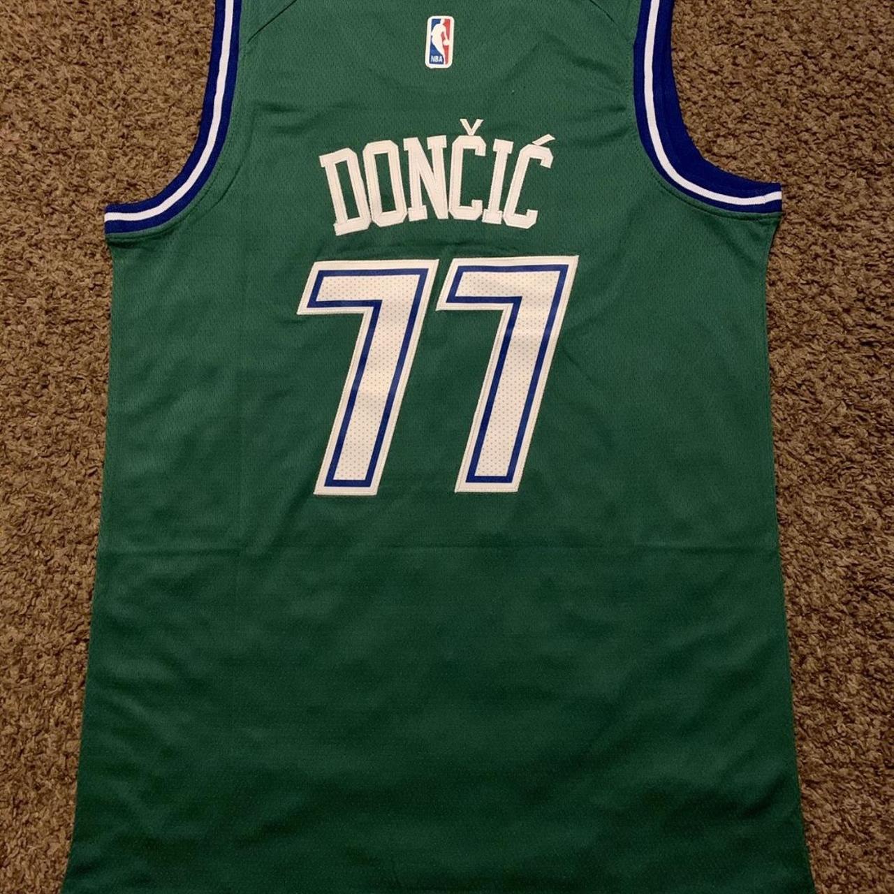 New with Tags Luka Doncic jersey Black Dallas - Depop