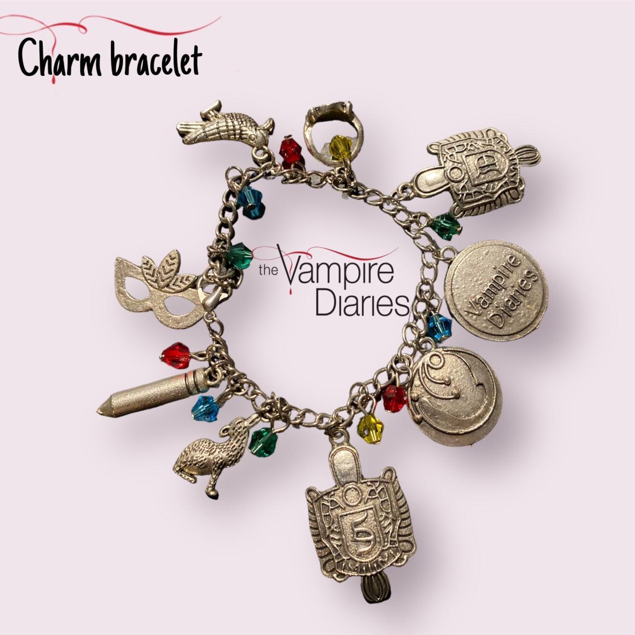 Vampire diaries charm on sale bracelet