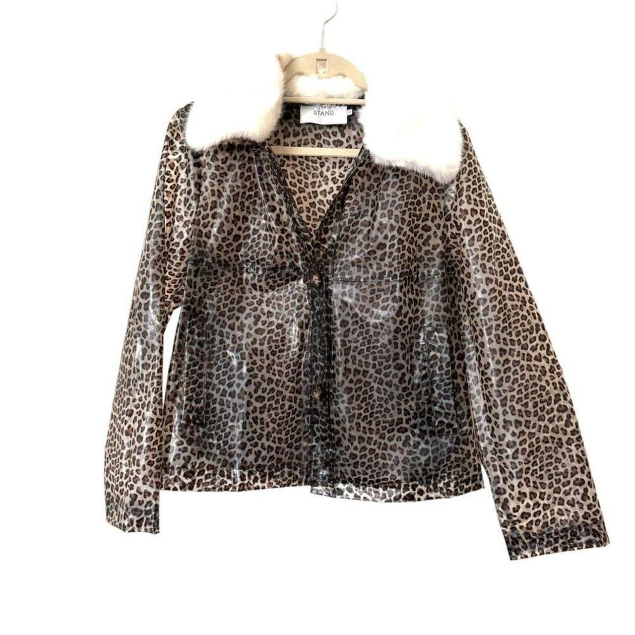 Studio leopard hot sale print jacket