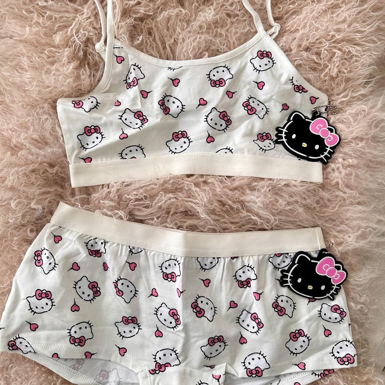 Striped Hello Kitty Bralette - ShopperBoard
