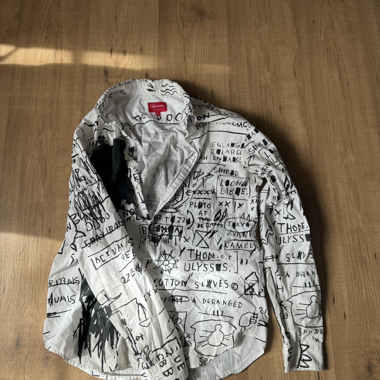 Supreme x Jean Michel Basquiat Button Up Light