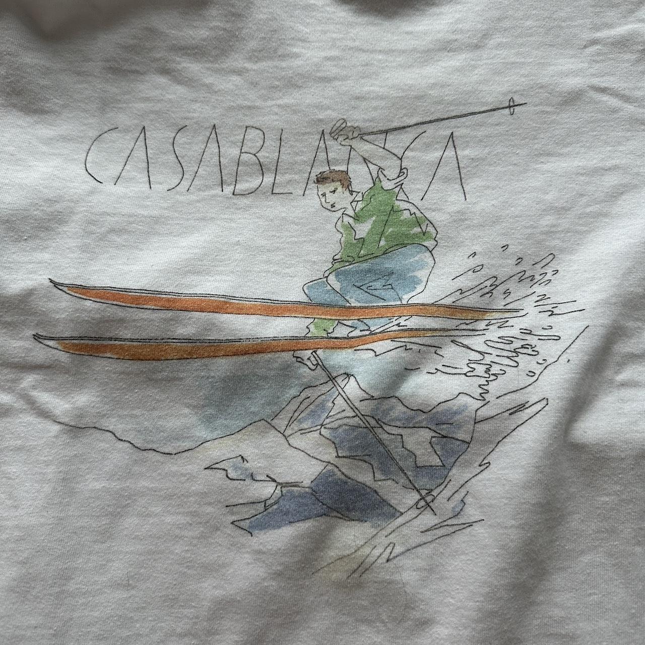 Casablanca Men's White T-shirt (2)