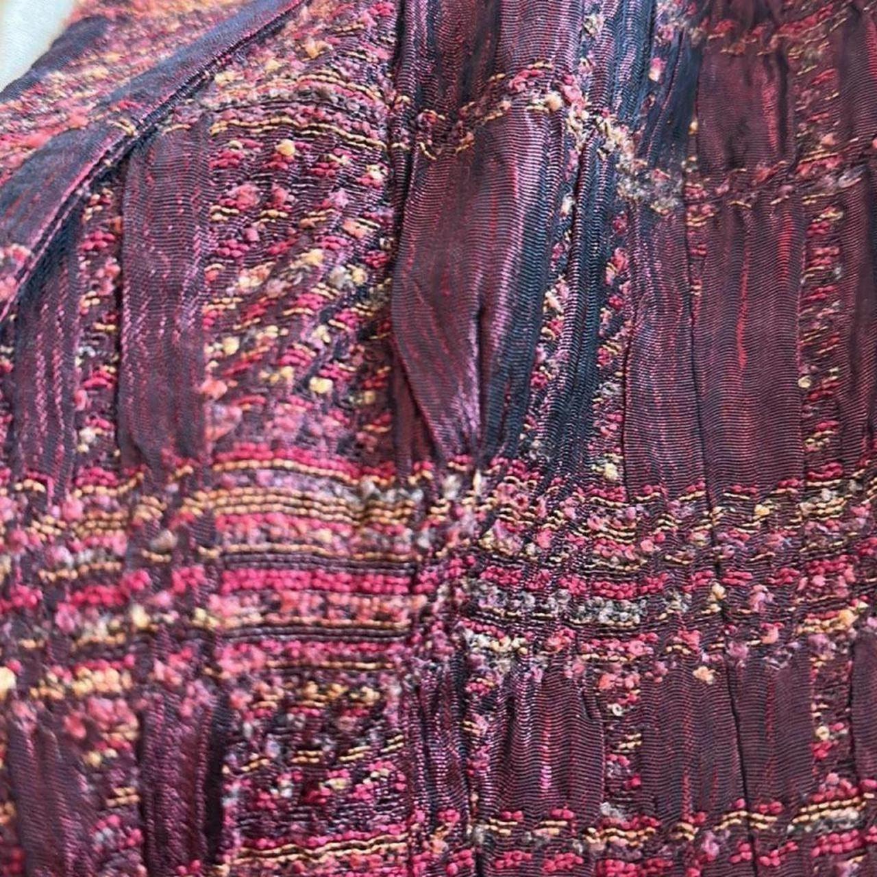 Cache Women's Jacket - Red - 6 – Cache One Button… - image 5