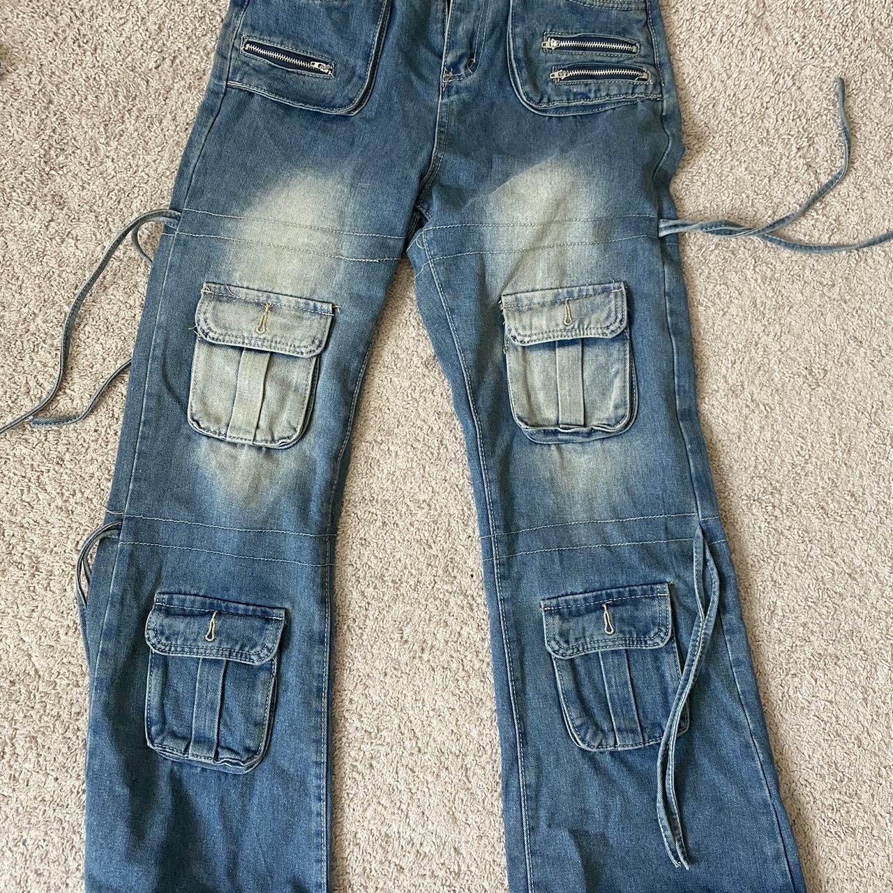 THIRTEEN INSPIRED TRACY PANTS size L but does run... - Depop