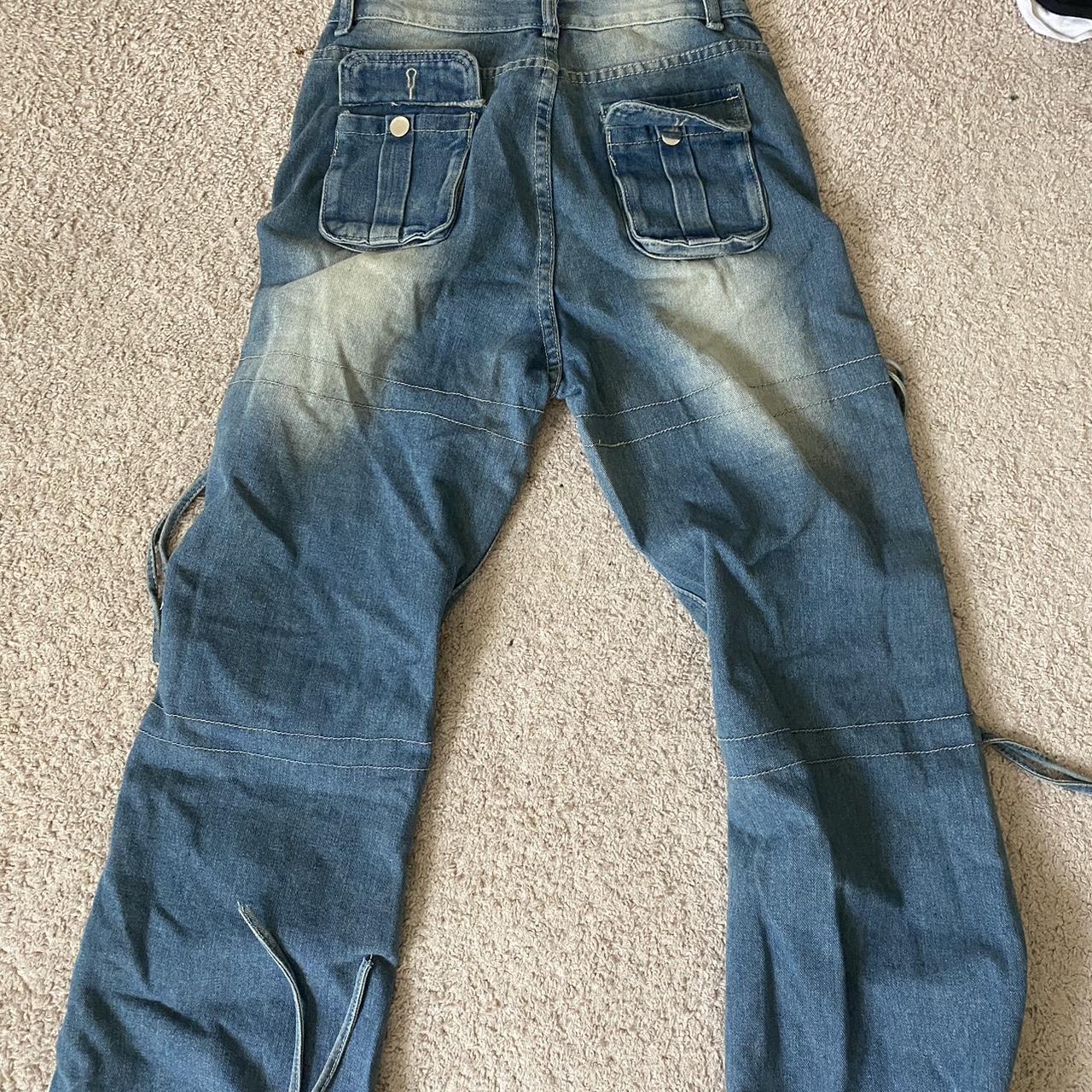 THIRTEEN INSPIRED TRACY PANTS size L but does run... - Depop