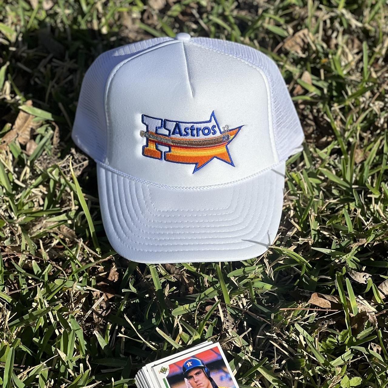 Houston Astros Trucker Hat Custom New 🔥 😎 - Depop