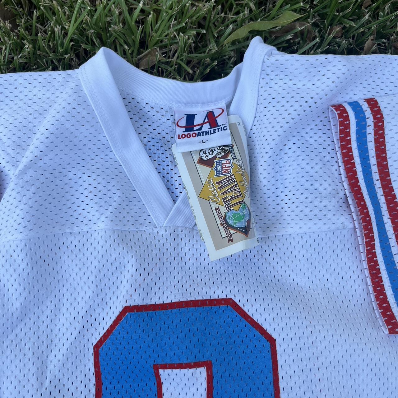 Houston Oilers Steve McNair Jersey #9 100% Authentic - Depop