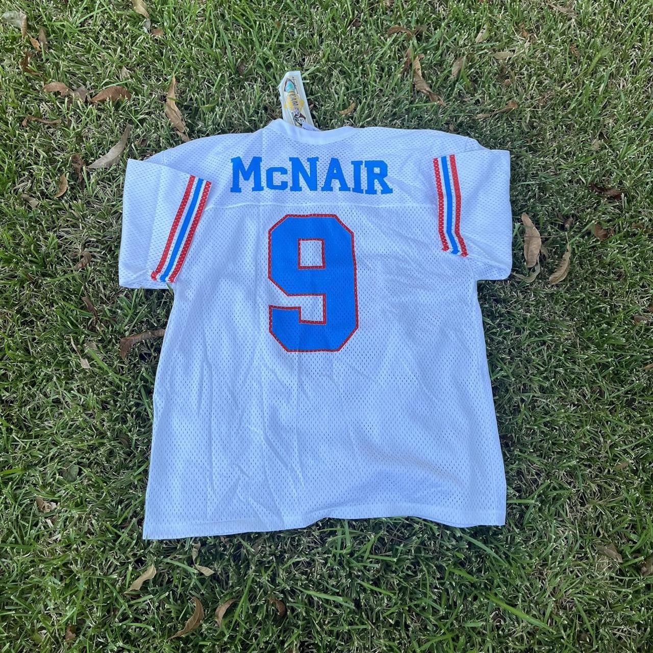 Houston Oilers Steve McNair Jersey #9 100% Authentic - Depop