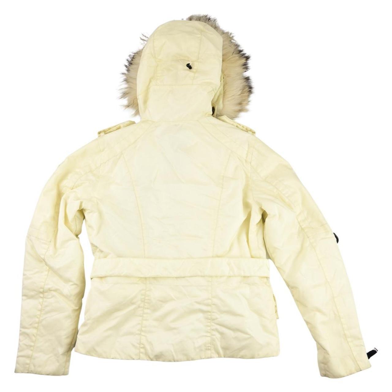 Moncler Ski Jacket with Fur Hood Pre owned but in... Depop