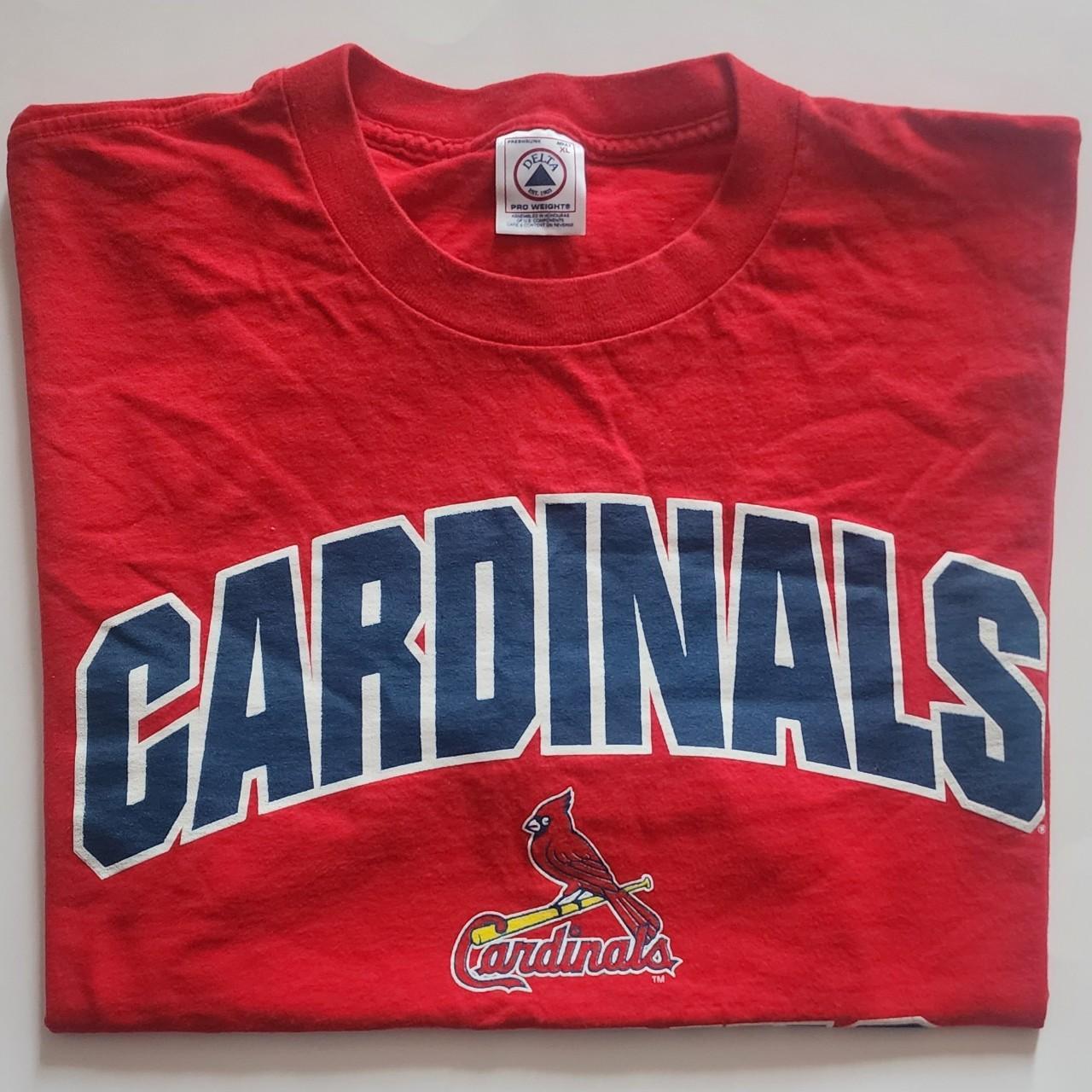 Vintage Cardinals T shirt St Louis Cardinals Long - Depop