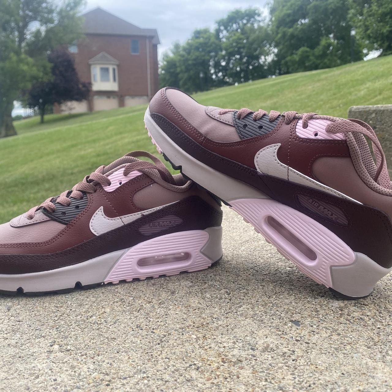 Pink Burgundy Nike Trainers Womens Nike Womens Air Max Dn Trainer