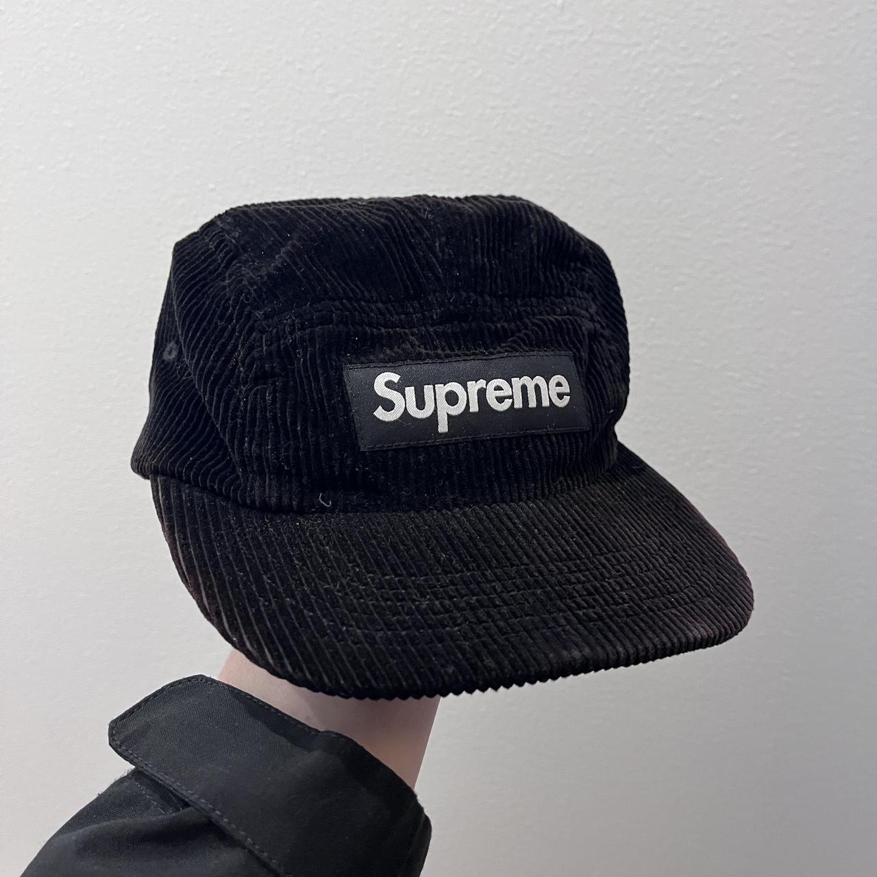 Supreme Men's Black Hat | Depop