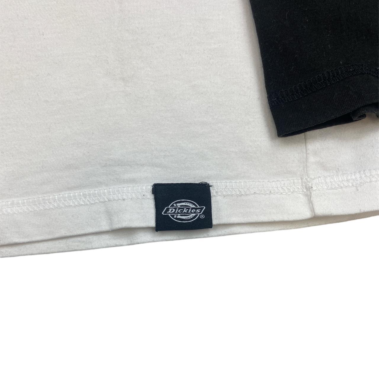 Dickies Long Sleeved T-Shirt Label sewing has... - Depop