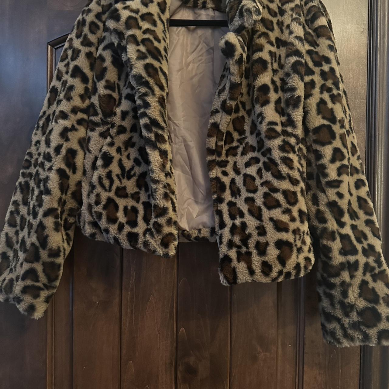 Women S Brown And Black Jacket Depop