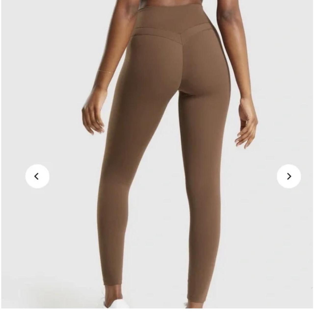 Gymshark Whitney Simmons Leggings Tan - $36 (63% Off Retail