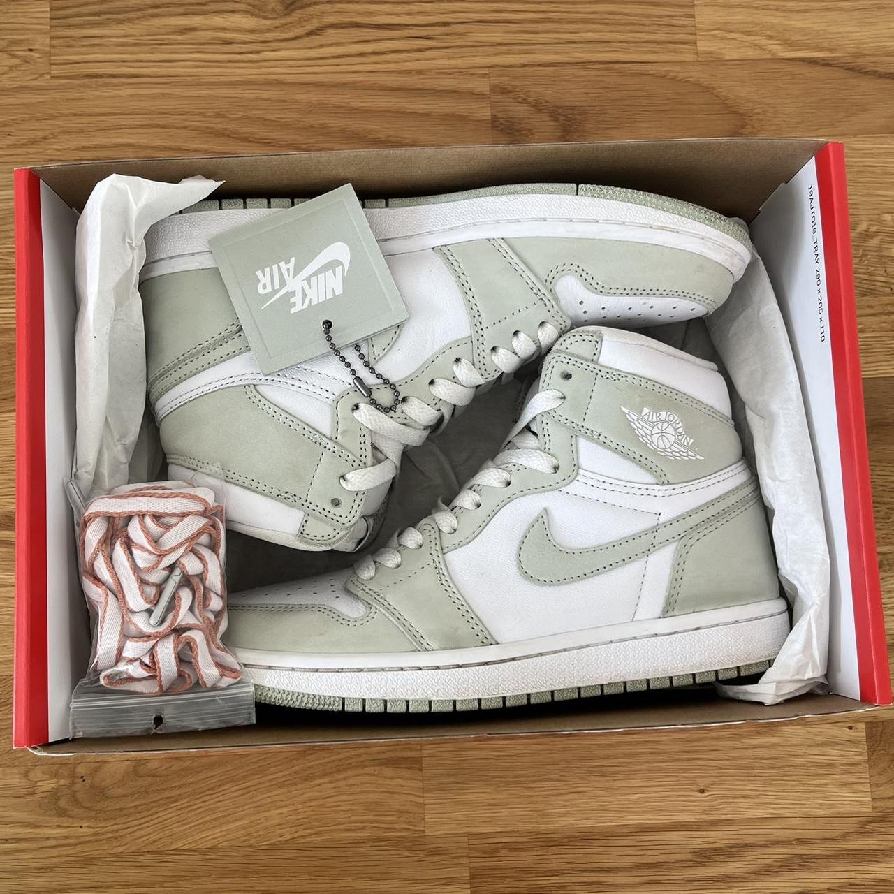seafoam jordan 1 size 8