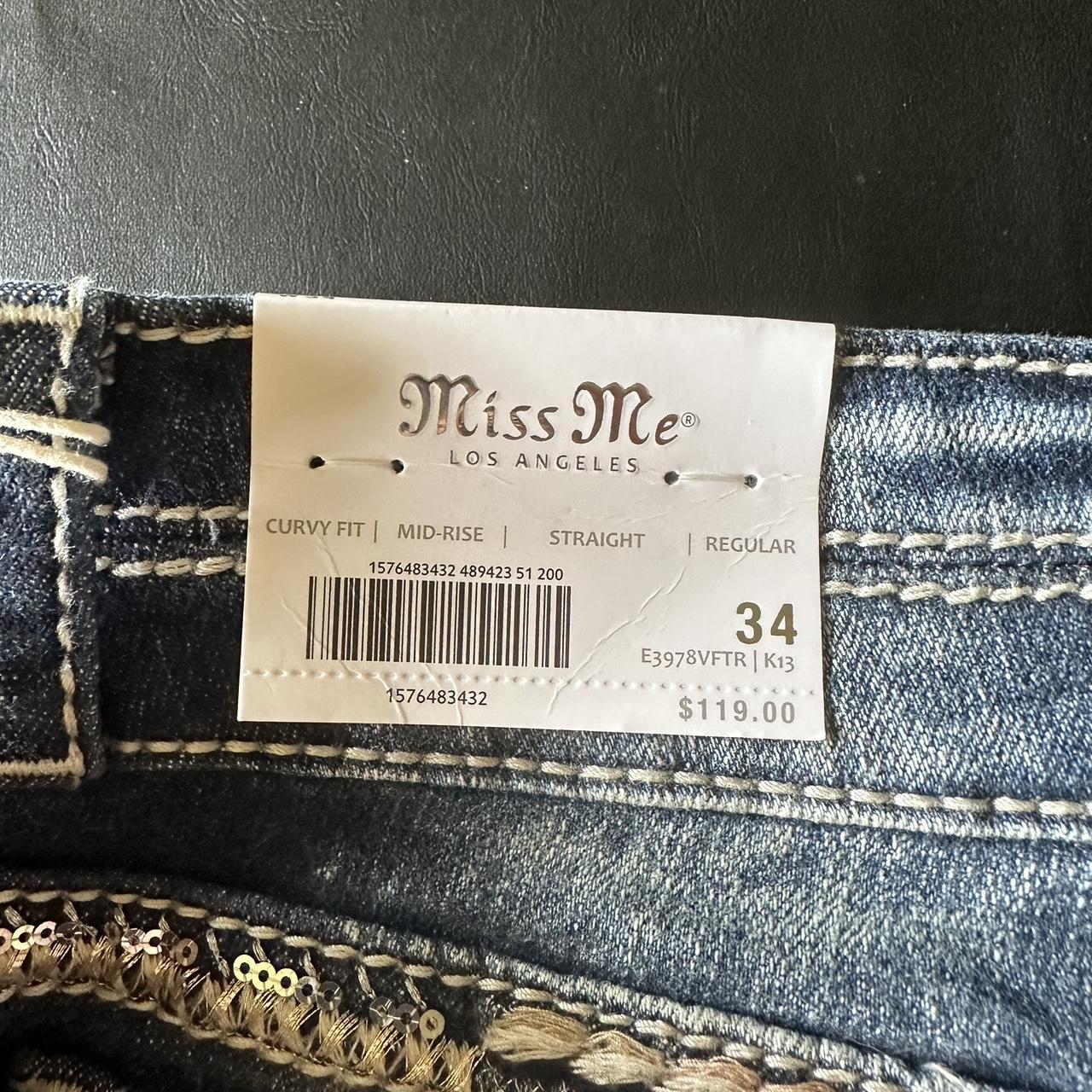 Miss Me Women's Blue Jeans | Depop