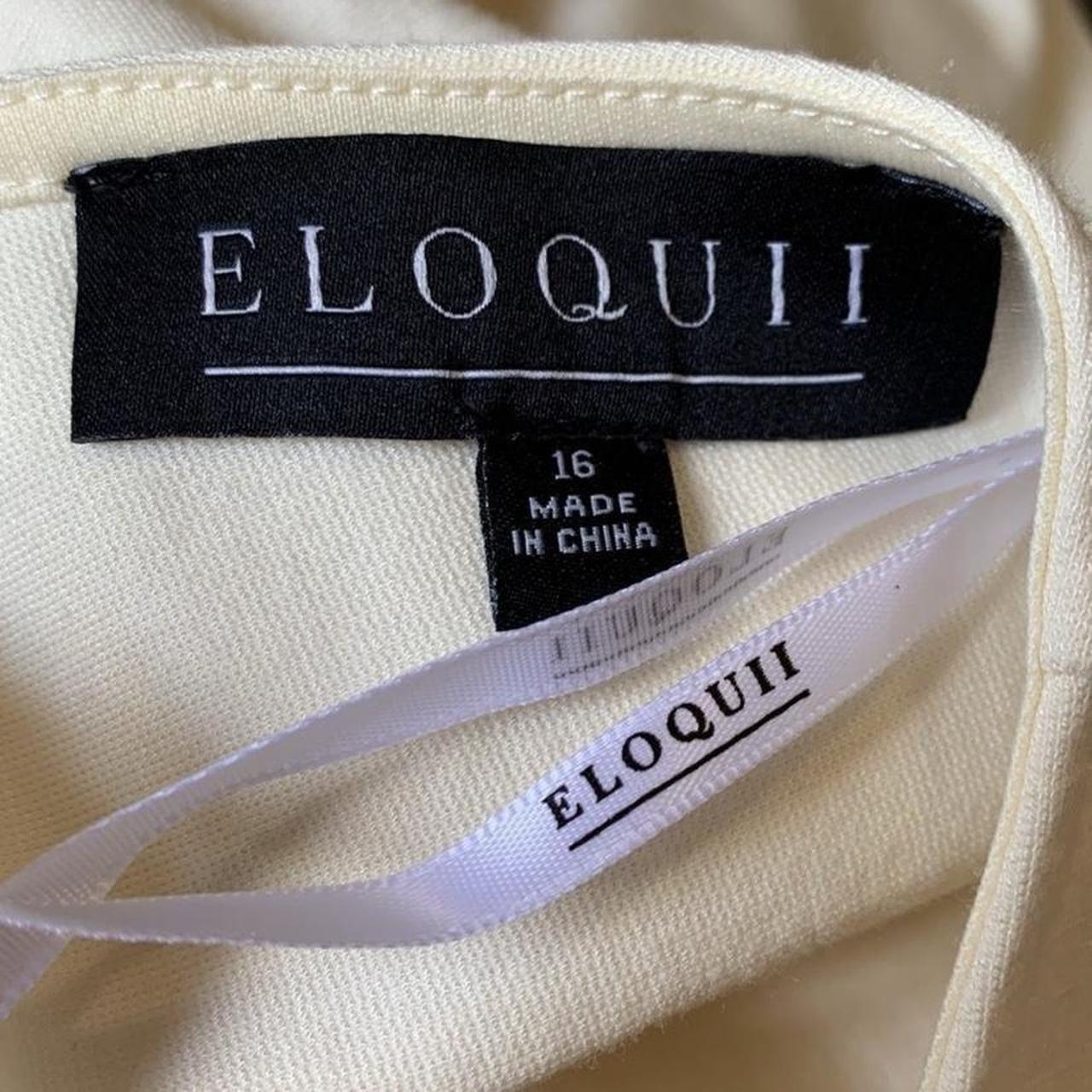 Eloquii Women's White and Cream Blouse (4)