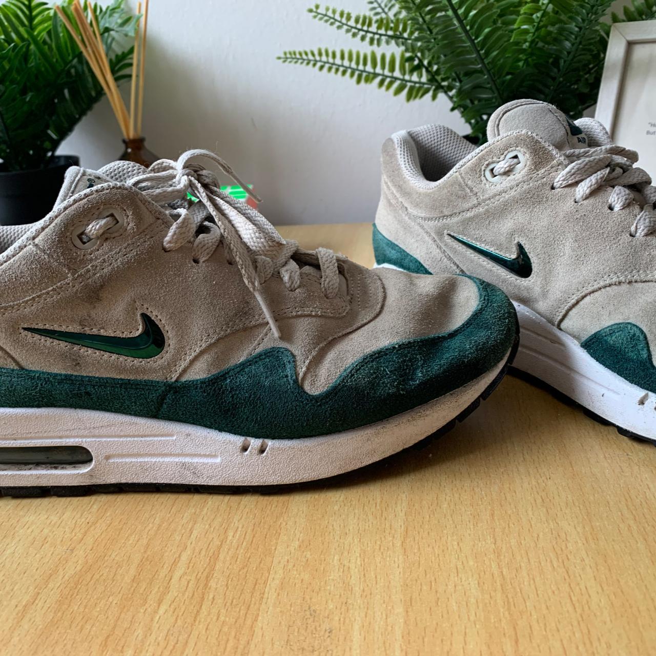 Nike Air Max 1 Jewel Atomic Teal Size UK 8 Mens