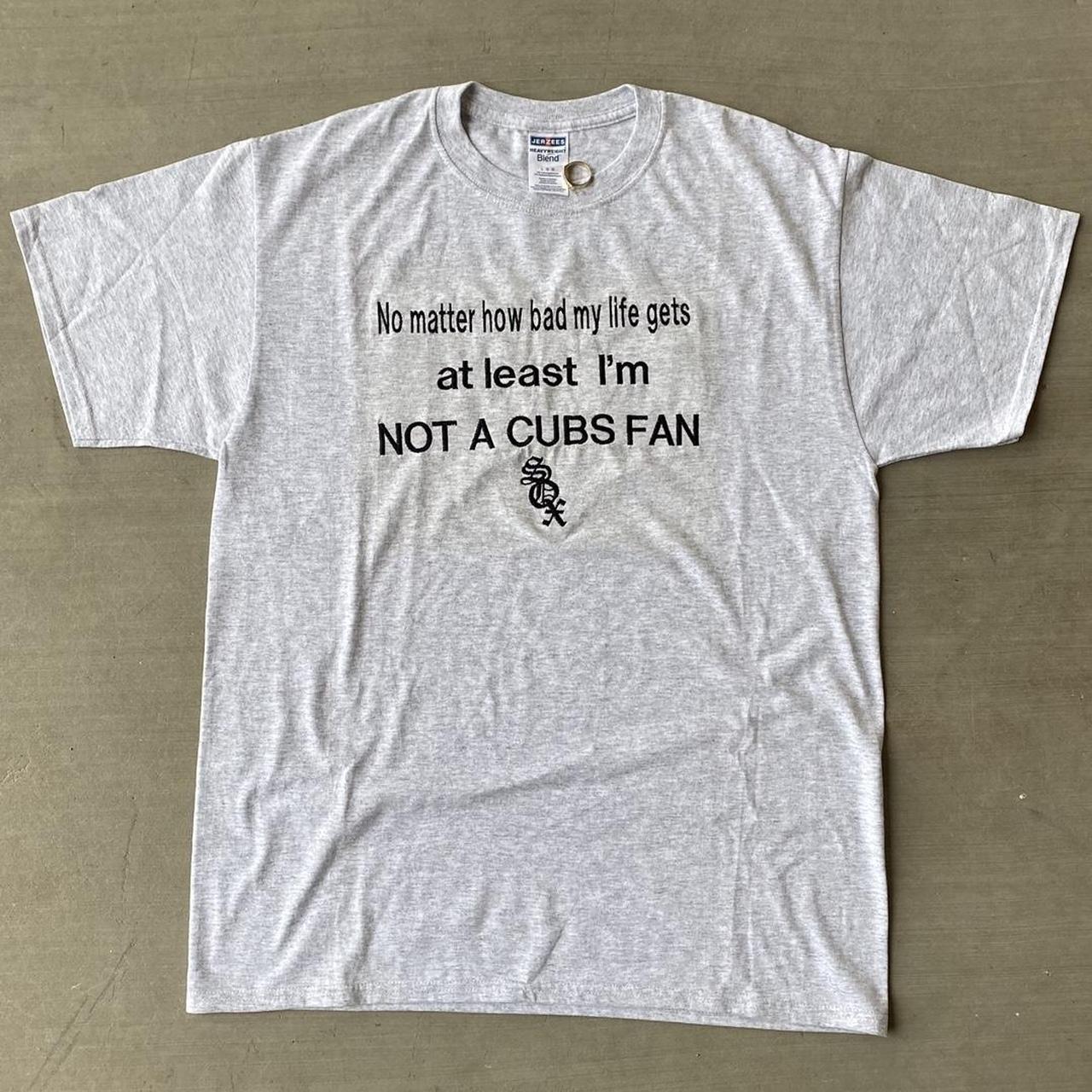 Vintage Comiskey park White Sox t-shirt. Jerzees - Depop