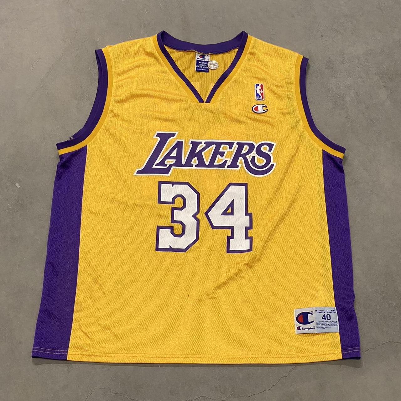 Vintage Lakers O’Neal selling Jersey