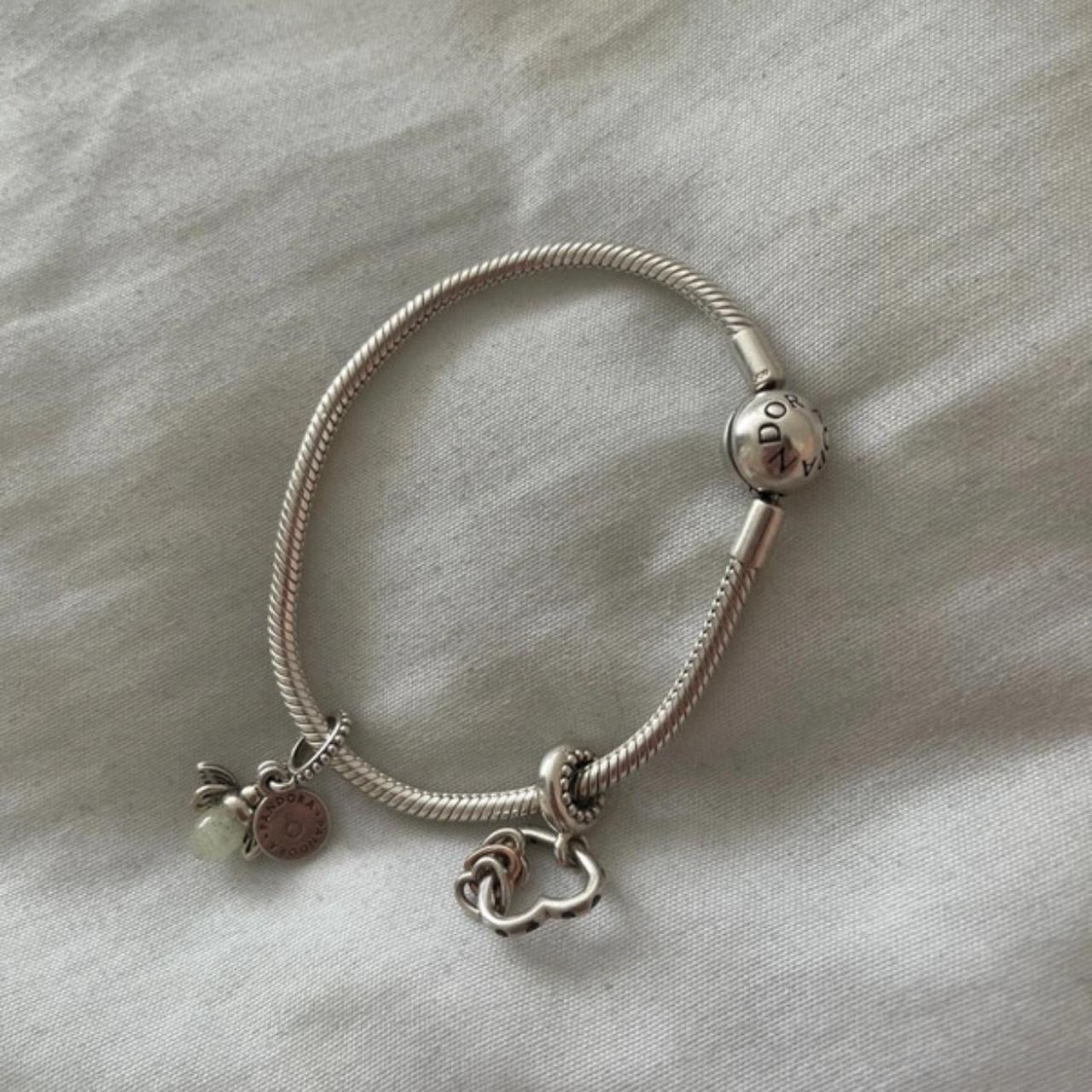 Pandora good Bracelet with 2 Charms